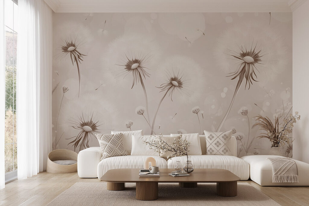 Dandelion Seedhead Gathering — interior 3