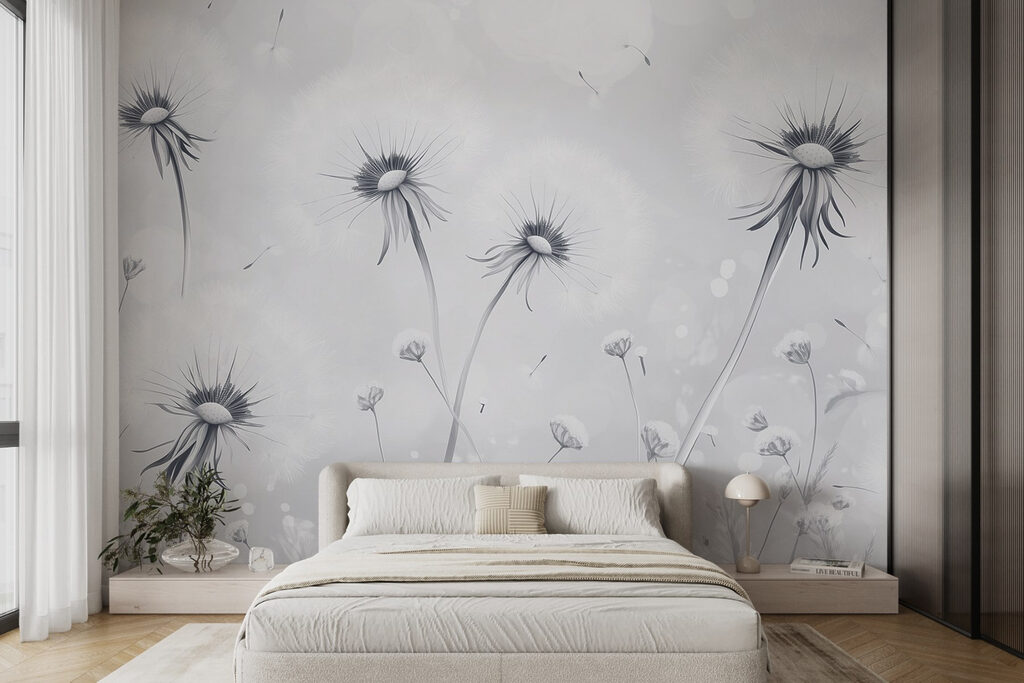 Dandelion Seedhead Gathering — interior 1