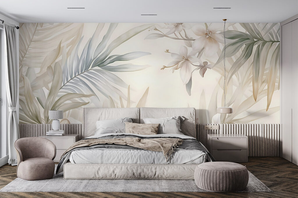 Soft tropical flowers — interior 2