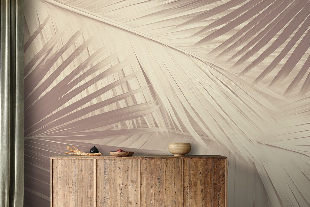 Palms in soft backlight — interior 5