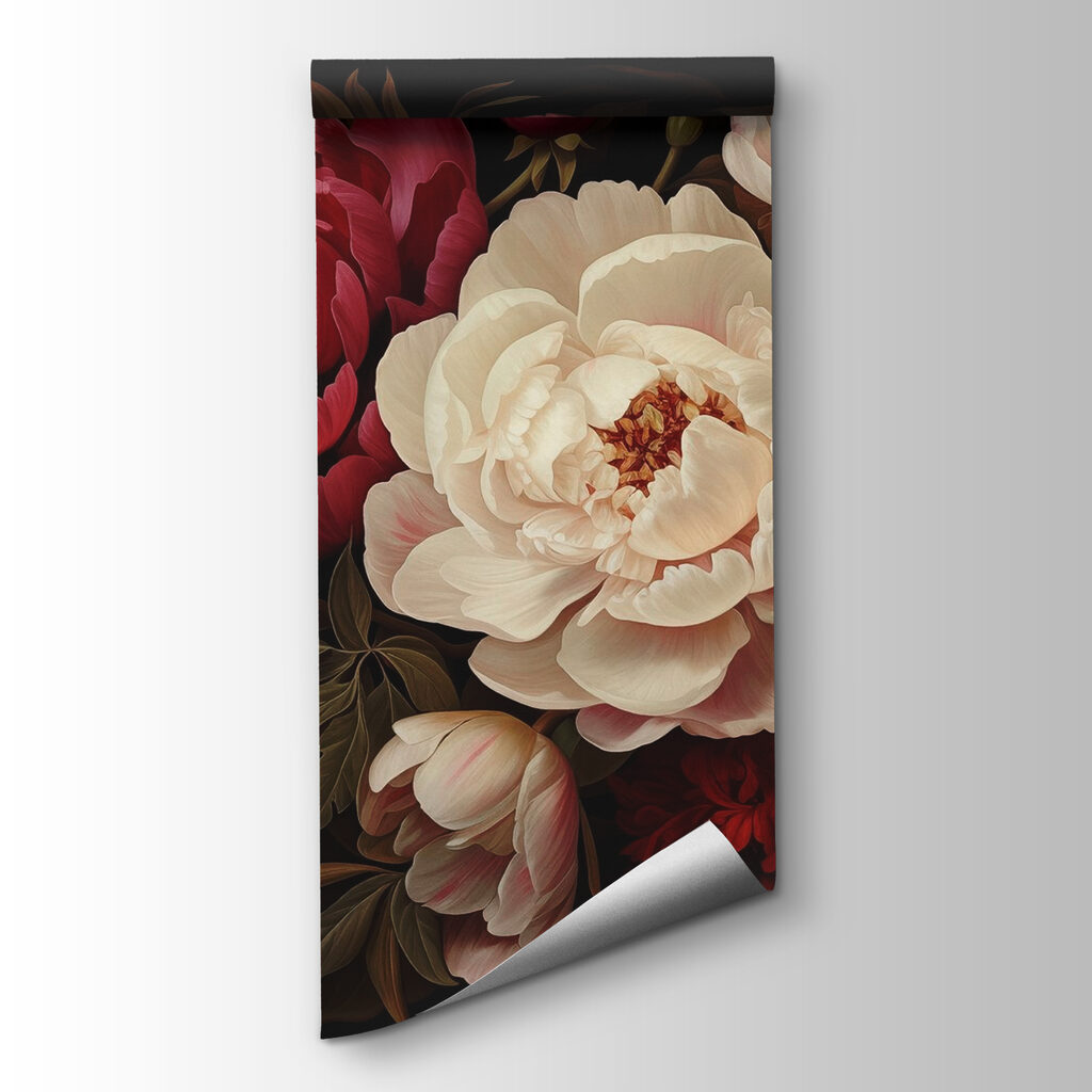 Peonies in shadow — product view