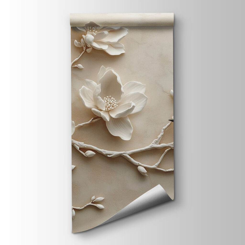 Birds on white blossom — product view