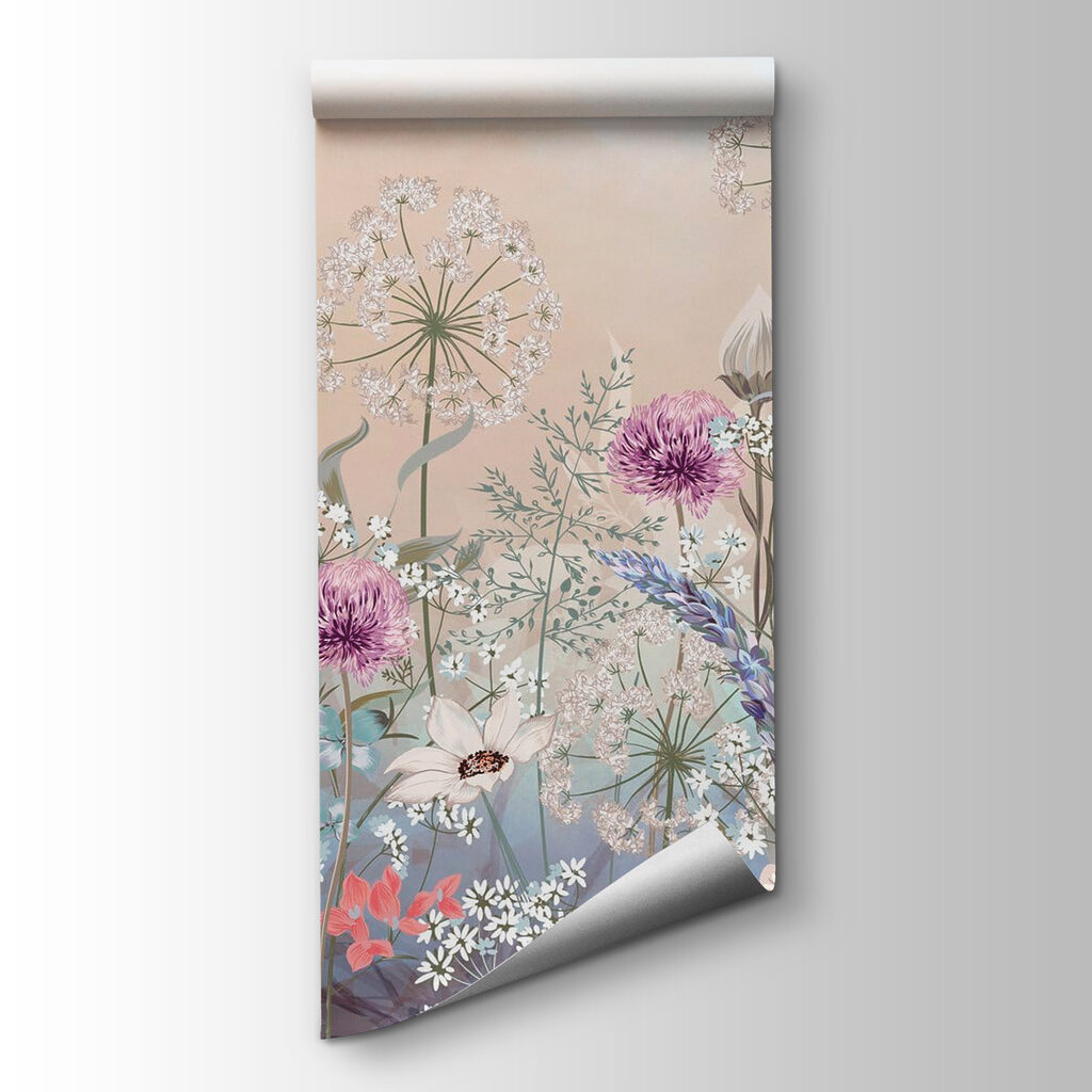 Pastel meadow with wildflowers — product view