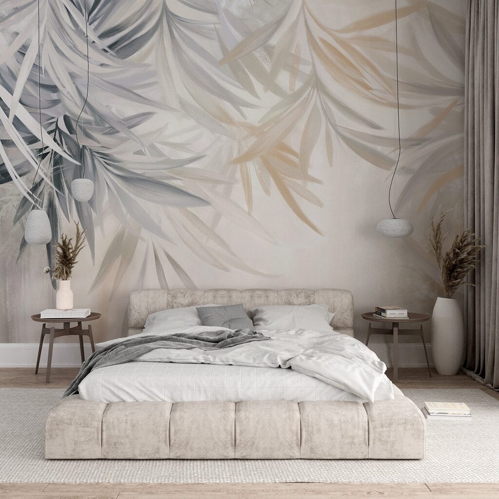 Layered fronds in motion — interior 1