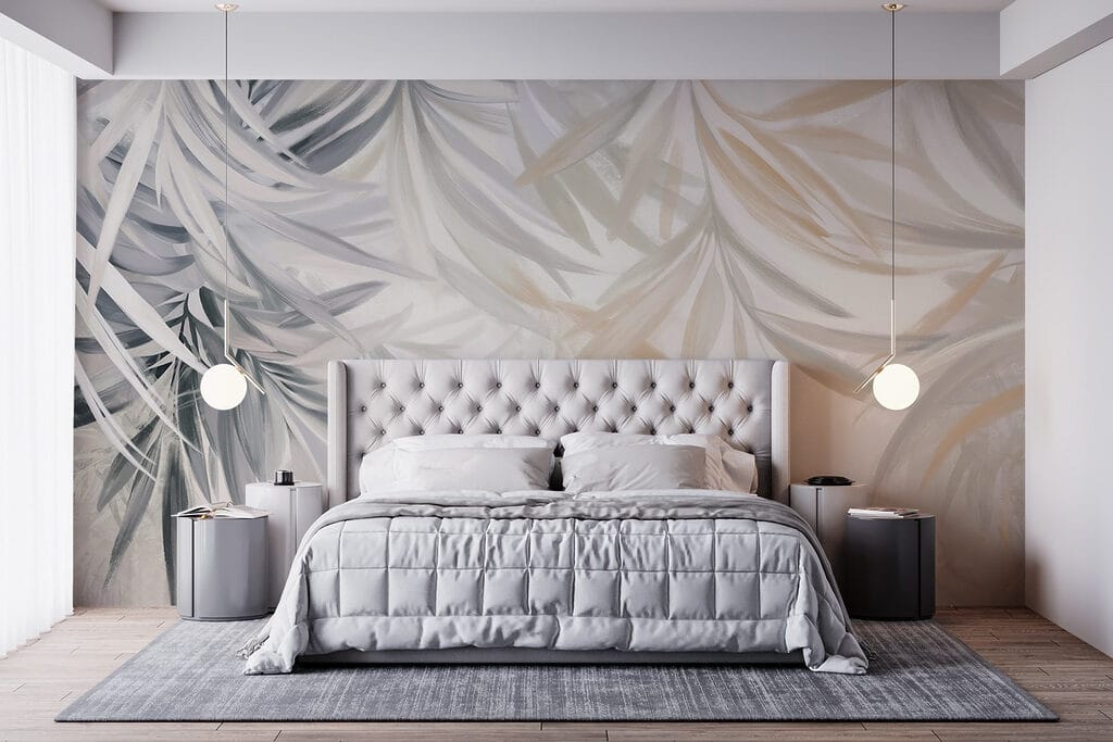 Layered fronds in motion — interior 2