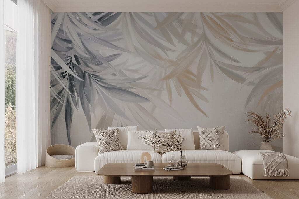 Layered fronds in motion — interior 3