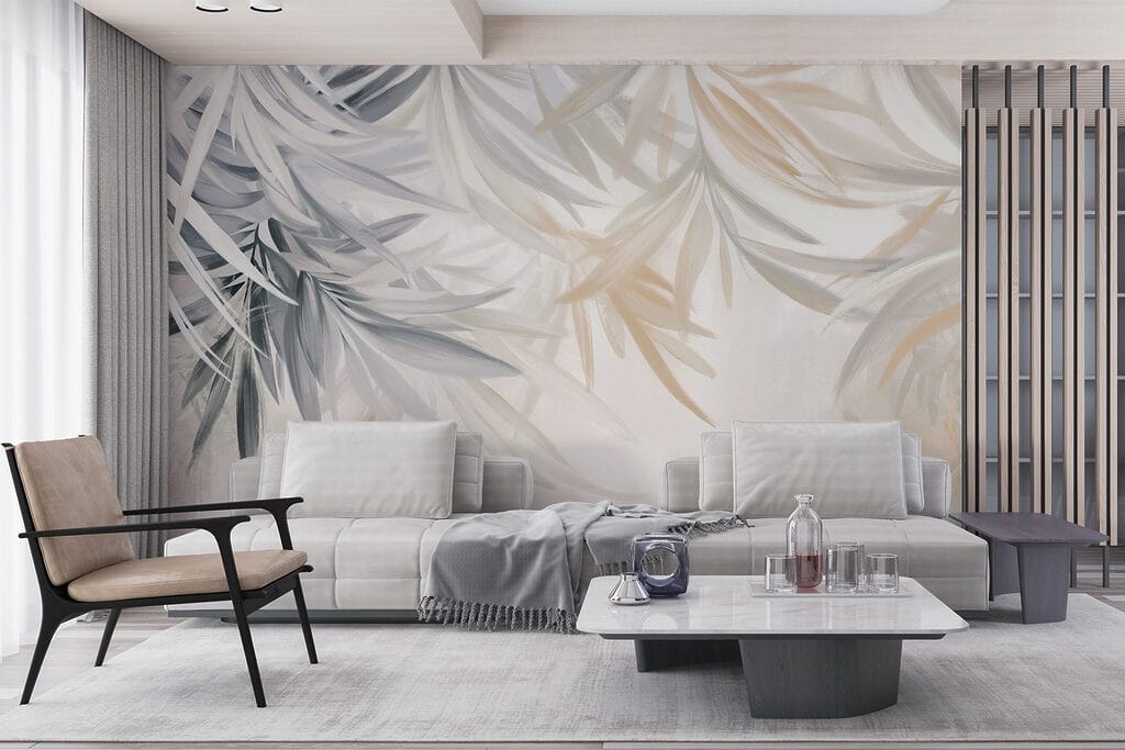 Layered fronds in motion — interior 4
