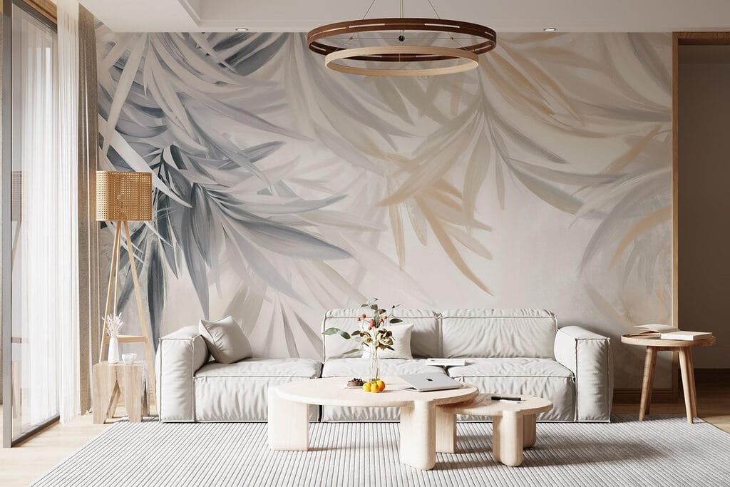Layered fronds in motion — interior 5