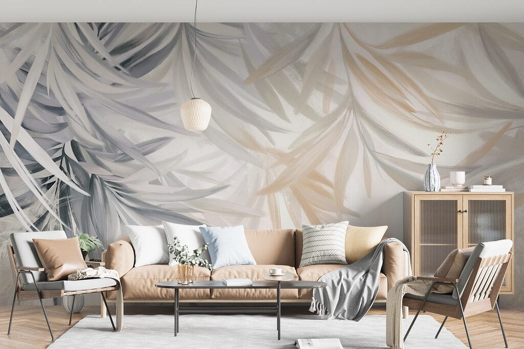 Layered fronds in motion — interior 6