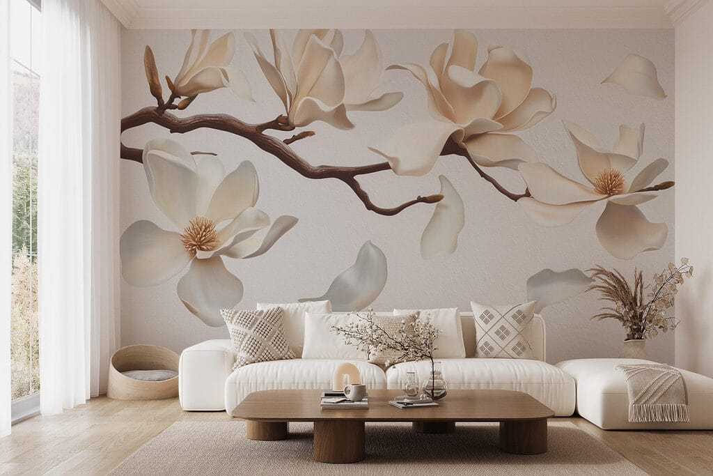 Magnolia Petal Drift — interior 4