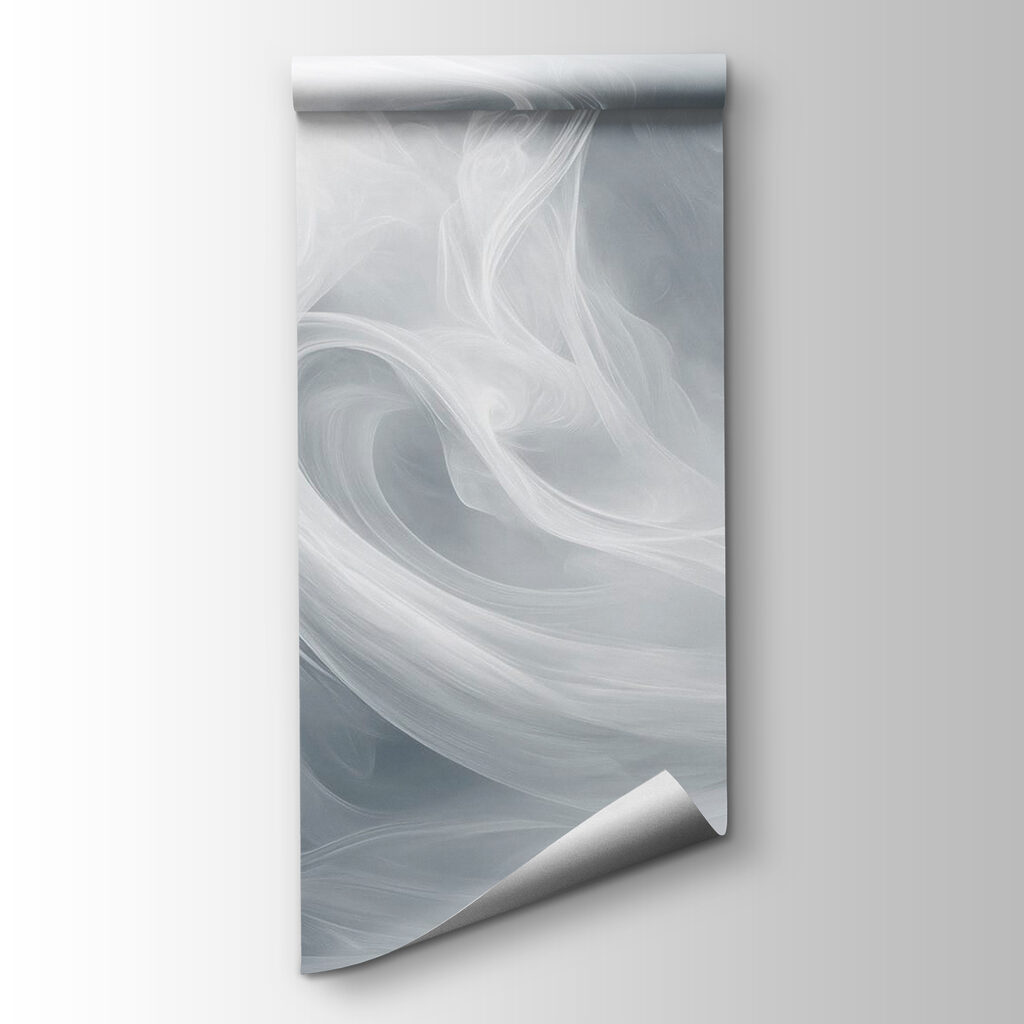 Swirling white smoke — product view