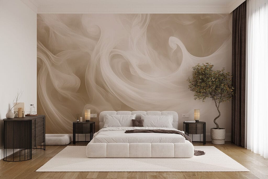 Clouds Like Silk in an interior