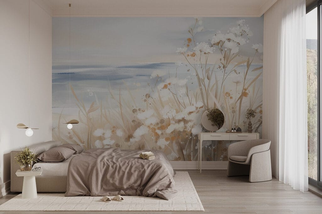 Wildflowers along the coast — interior 1