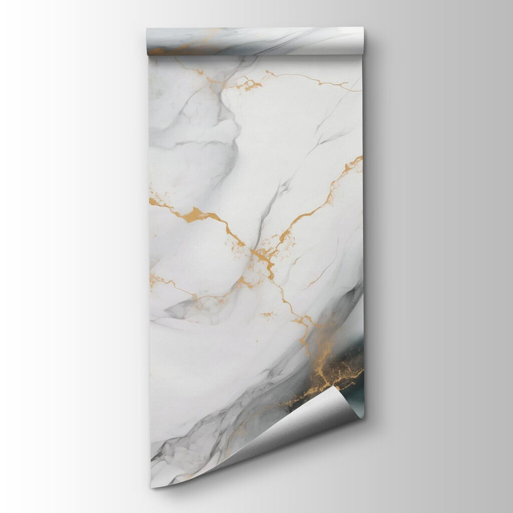 Gold veins through grey-white — product view