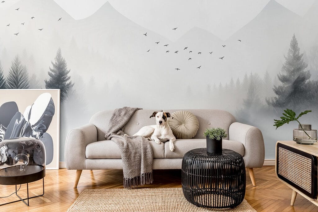 Birds Above Mountain Pines — interior 3