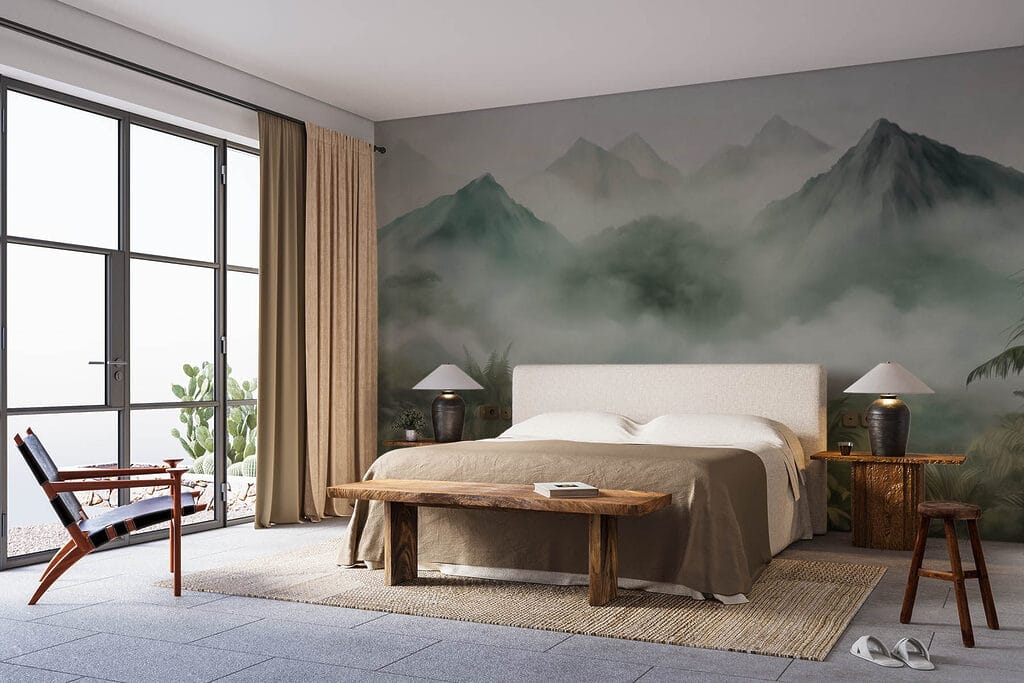 Misty tropical mountains — interior 1