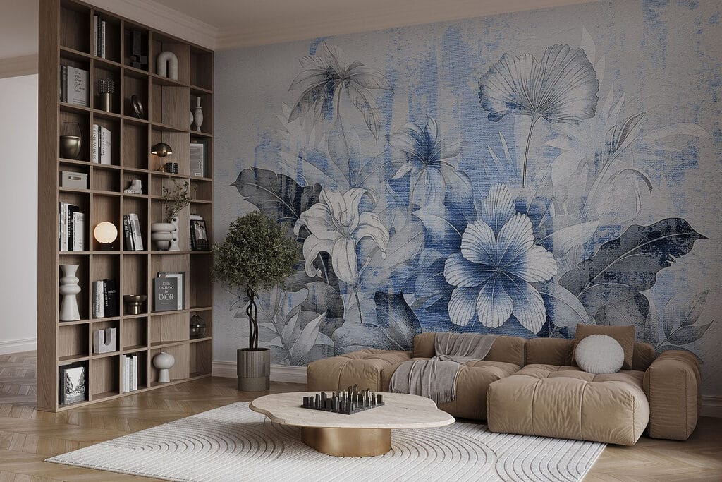 Garden Flowers in Ink — interior 3