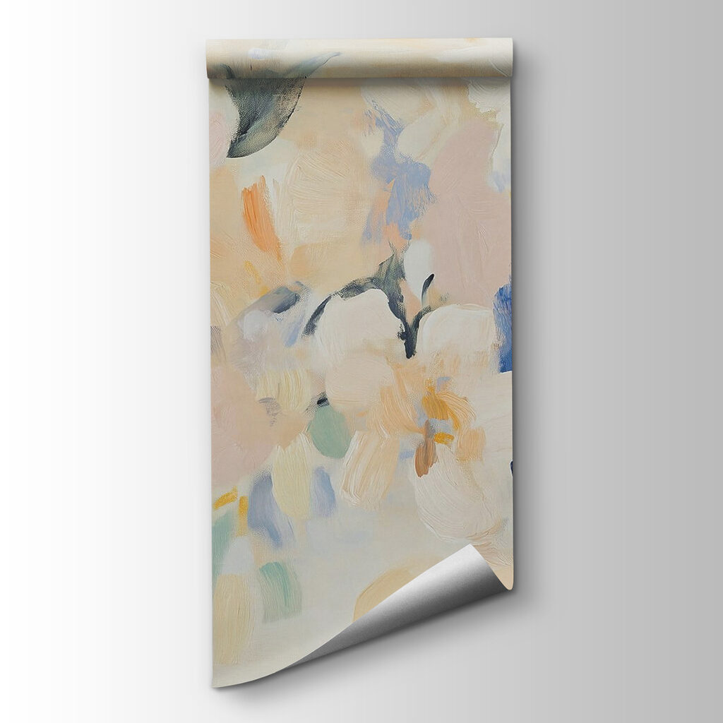 Pastel flowers in paint — product view