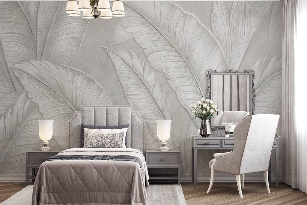 Fine-veined leaves — interior 1