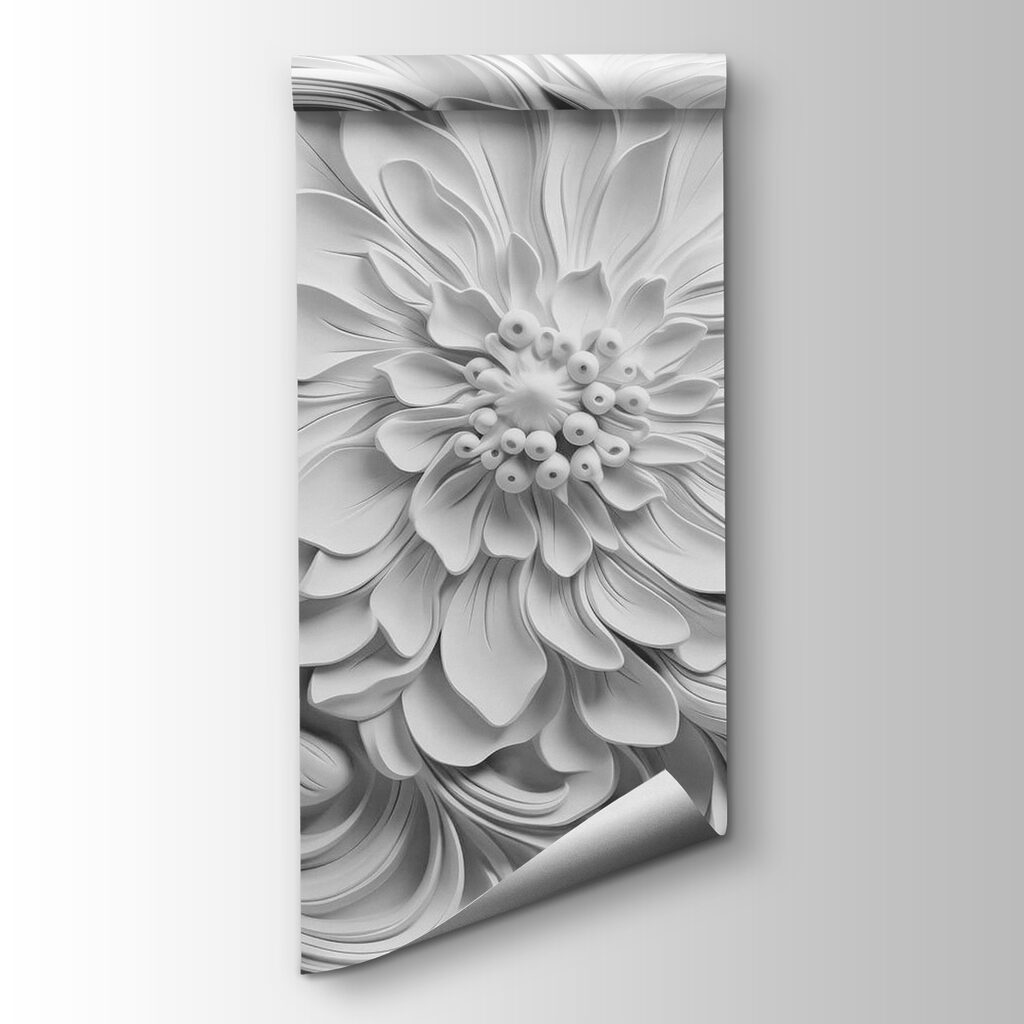 Flowers with curled edges — product view