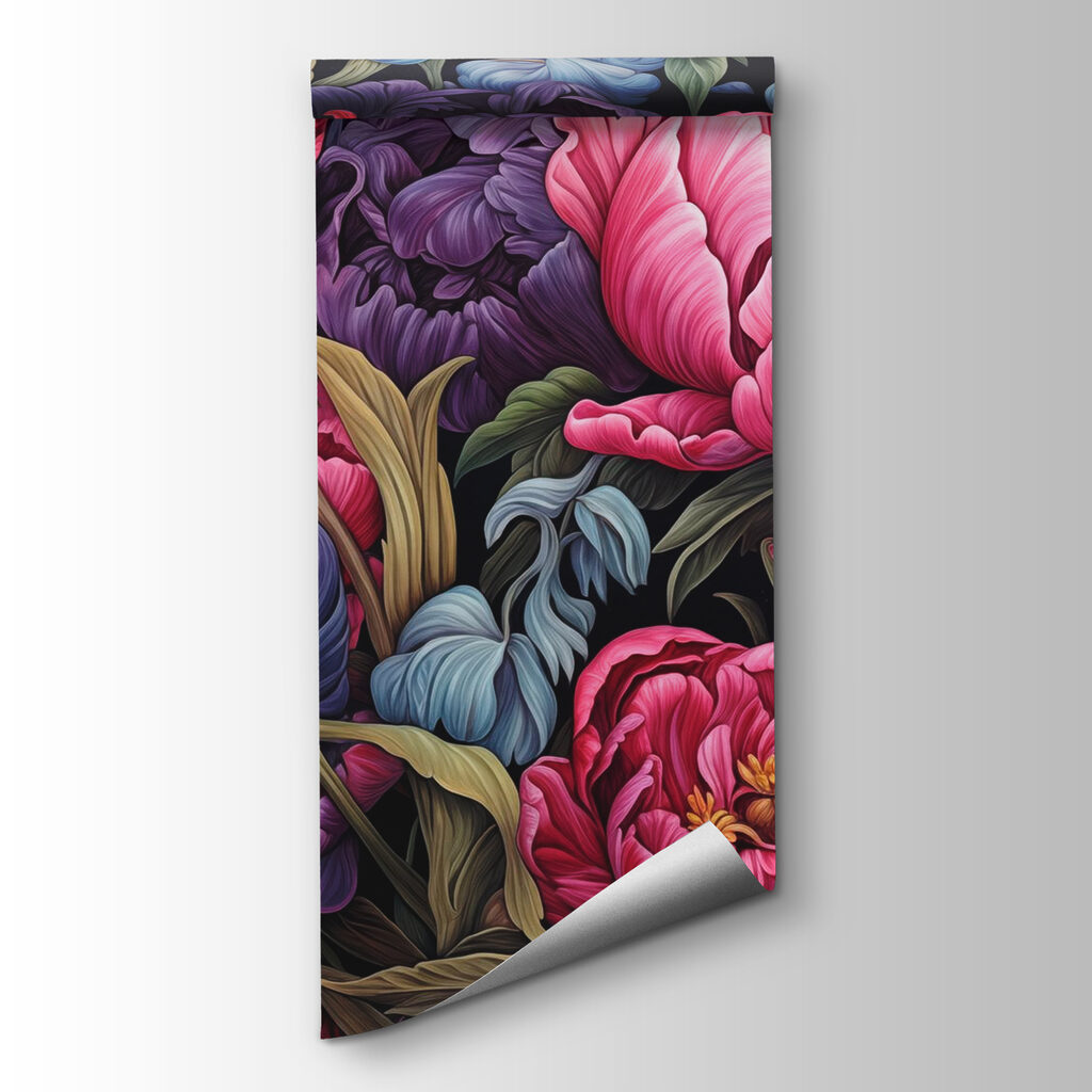 Dense peonies and tulips — product view