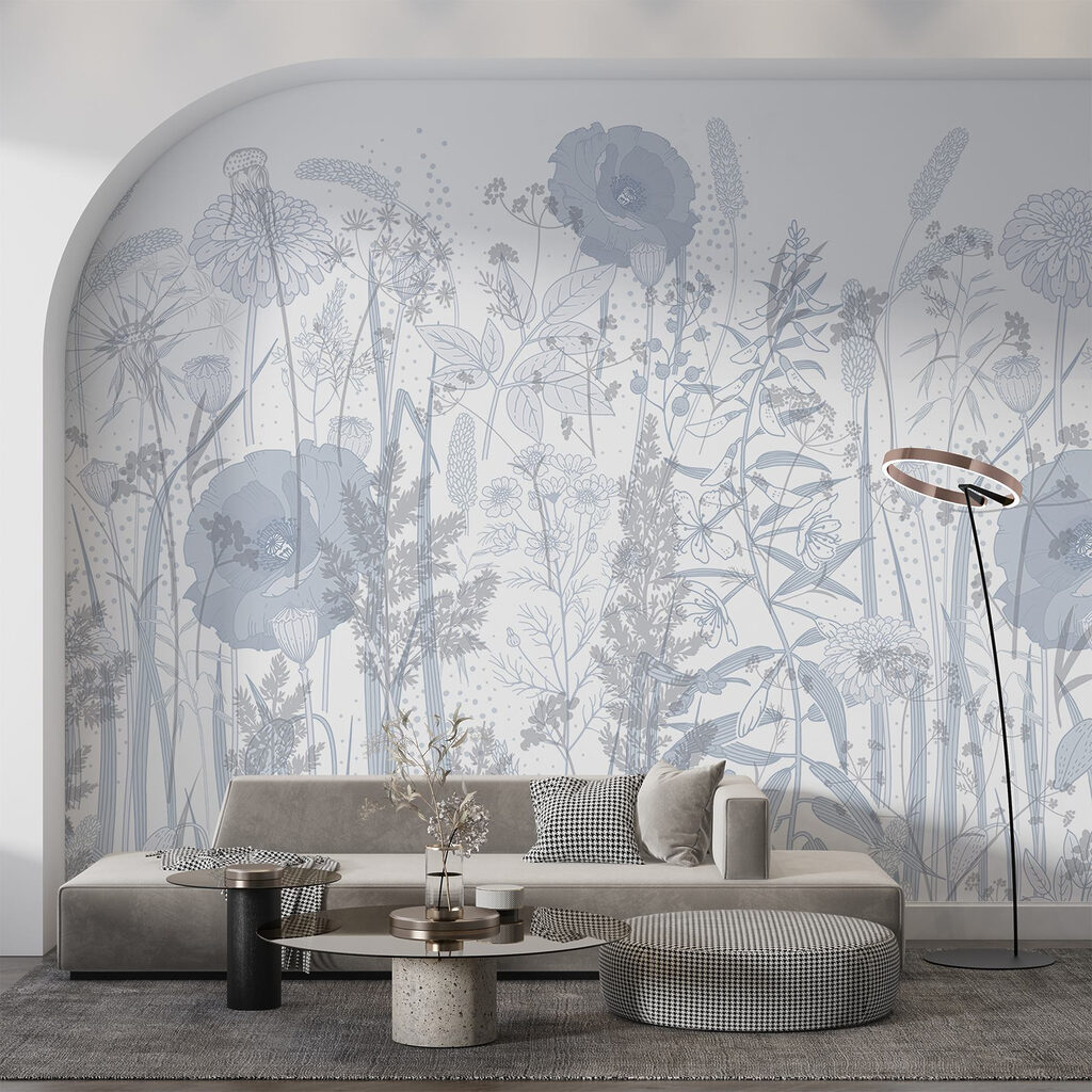 Wildflowers in fine lines — interior 4