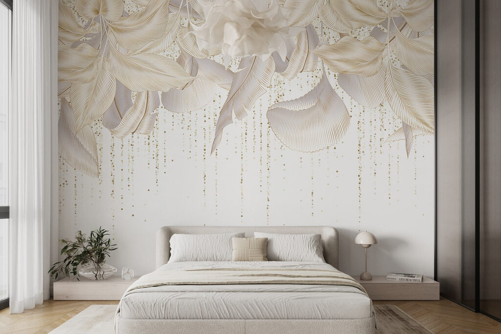 Leaves with dotted streaks — interior 3