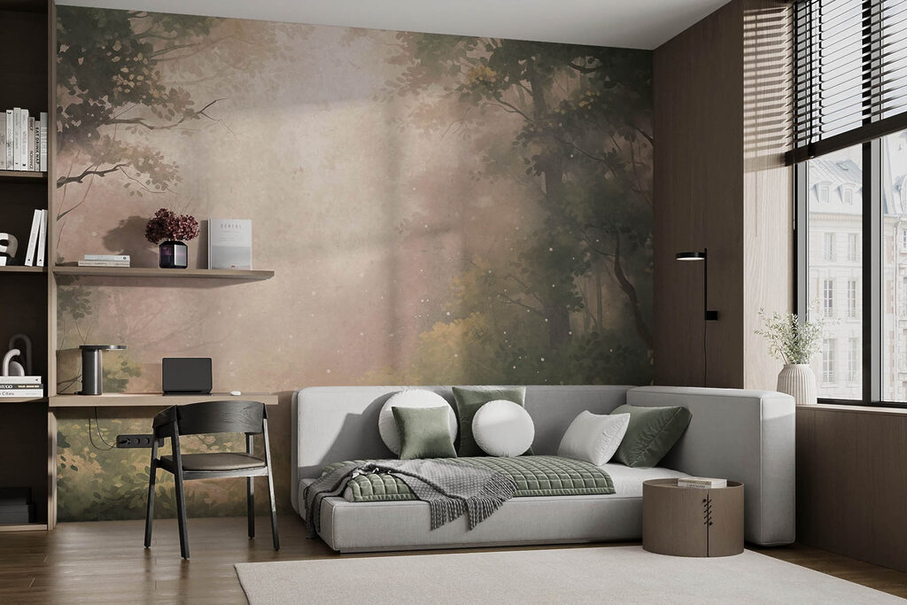 Woodland Light in an interior