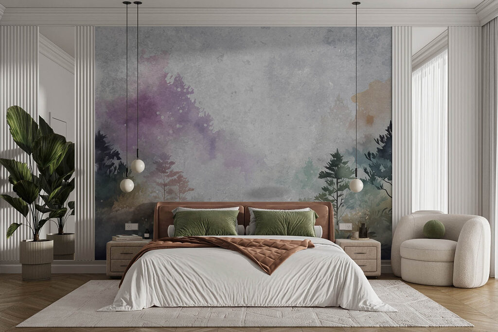 Trees in Clouded Ink — interior 2