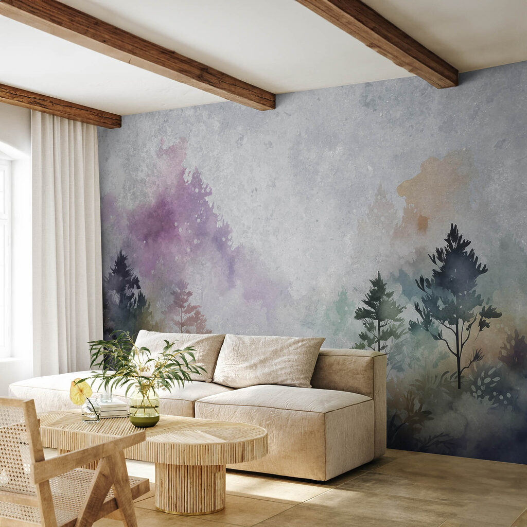 Trees in Clouded Ink — interior 3