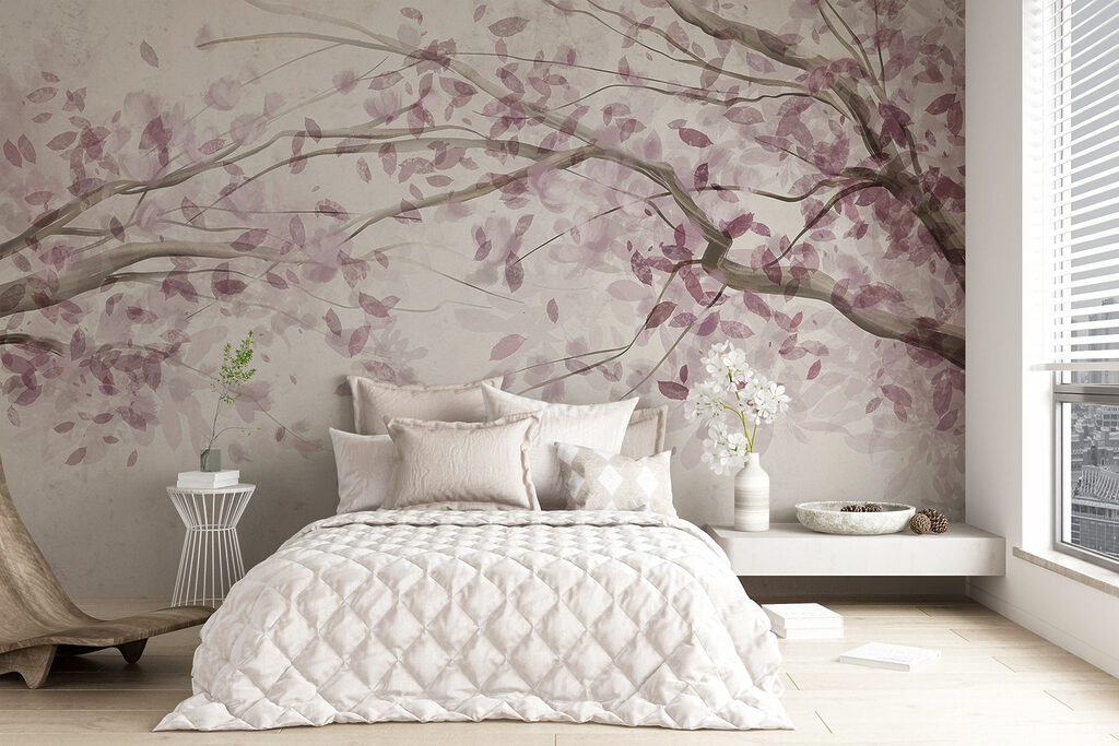Branches with small leaves — interior 1