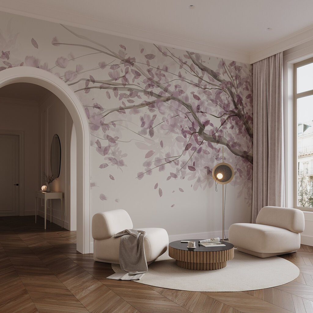 Branches with small leaves — interior 6