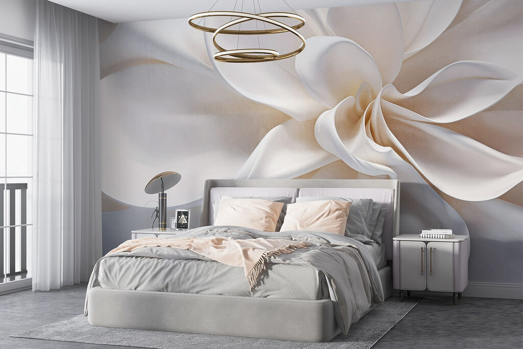 Curled white petals — interior 1