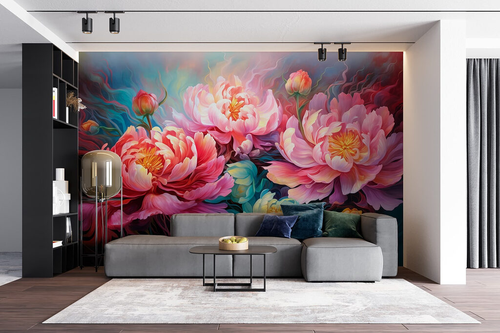 Peonies in Rich Colour — interior 4