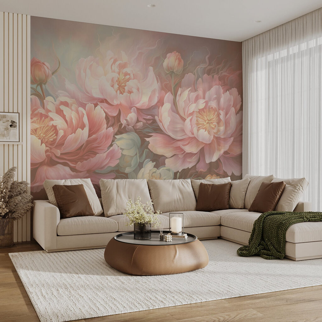 Peonies in Rich Colour — interior 3