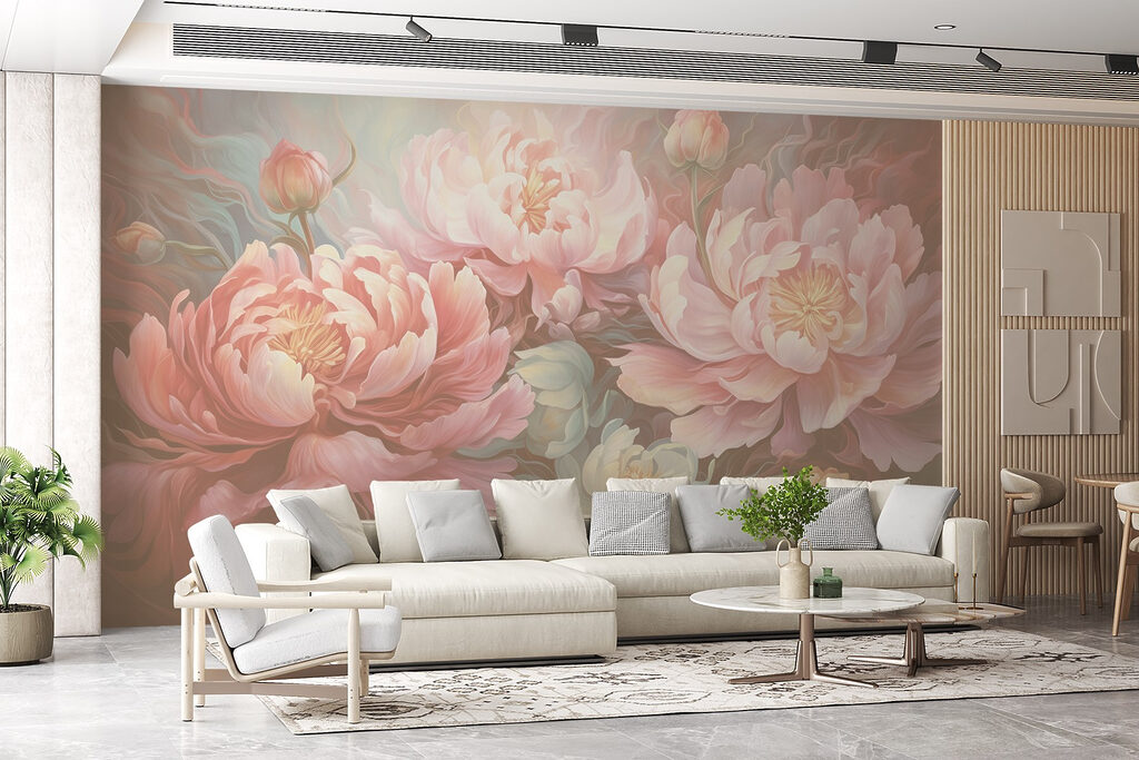 Peonies in Rich Colour — interior 4