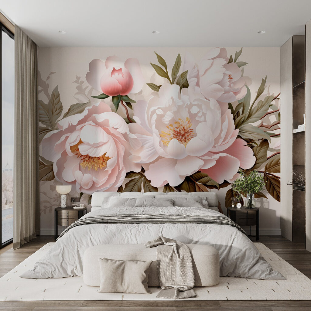 Pink blooms, loose twigs — interior 3