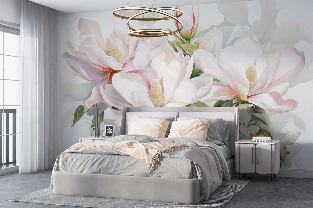 Magnolia in fresh watercolour — interior 3