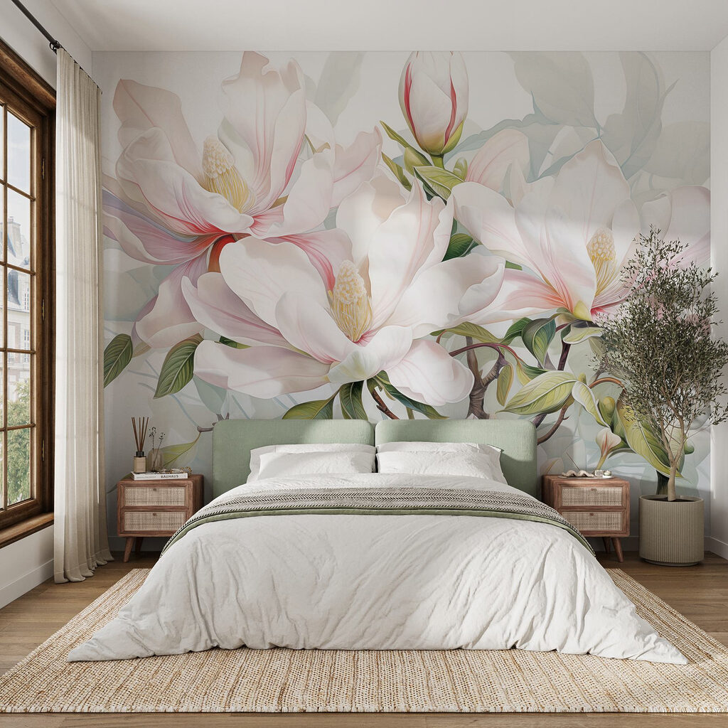 Magnolia in fresh watercolour — interior 4
