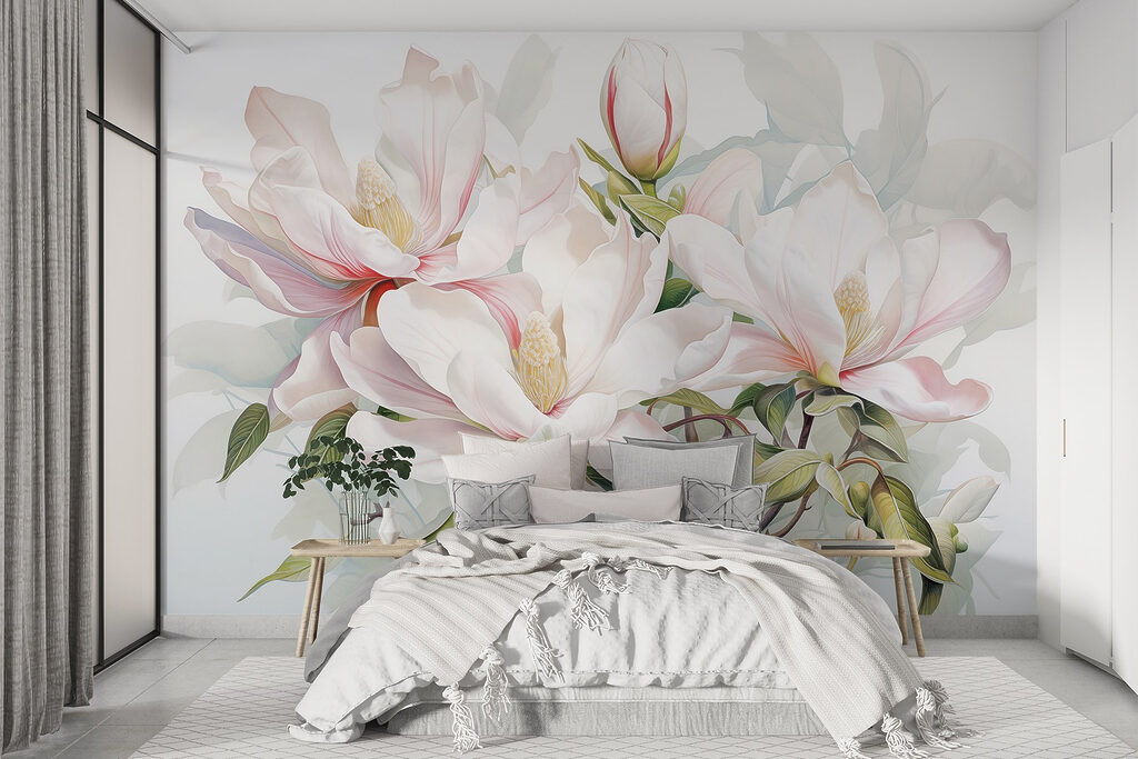 Magnolia in fresh watercolour — interior 5