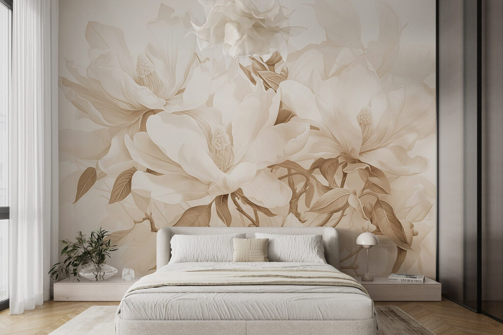 Magnolia in warm sepia — interior 1