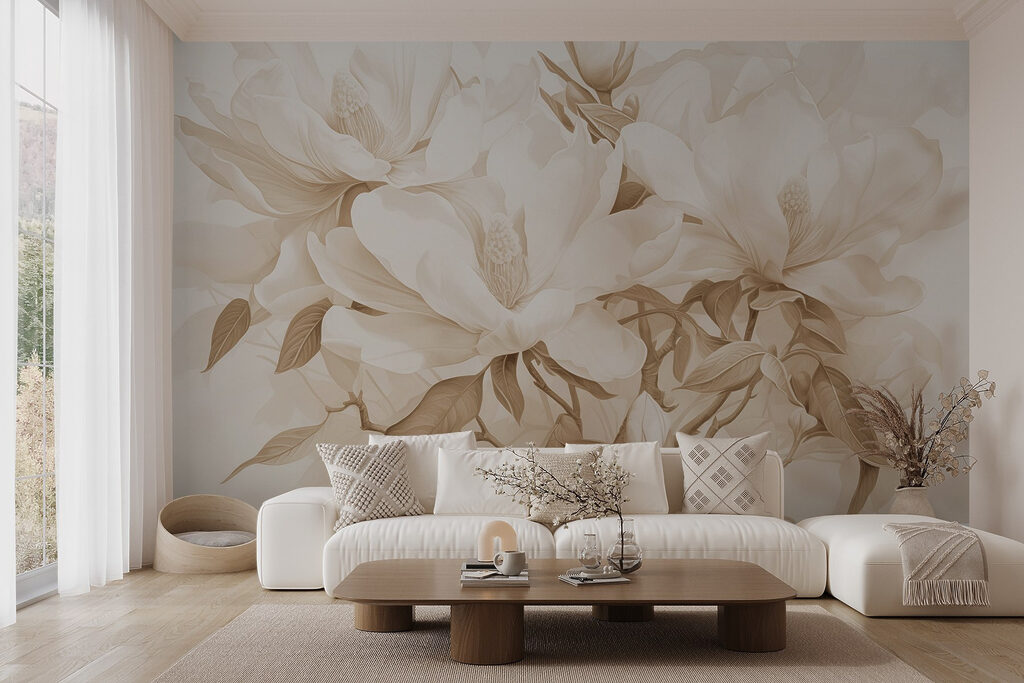 Magnolia in warm sepia — interior 2