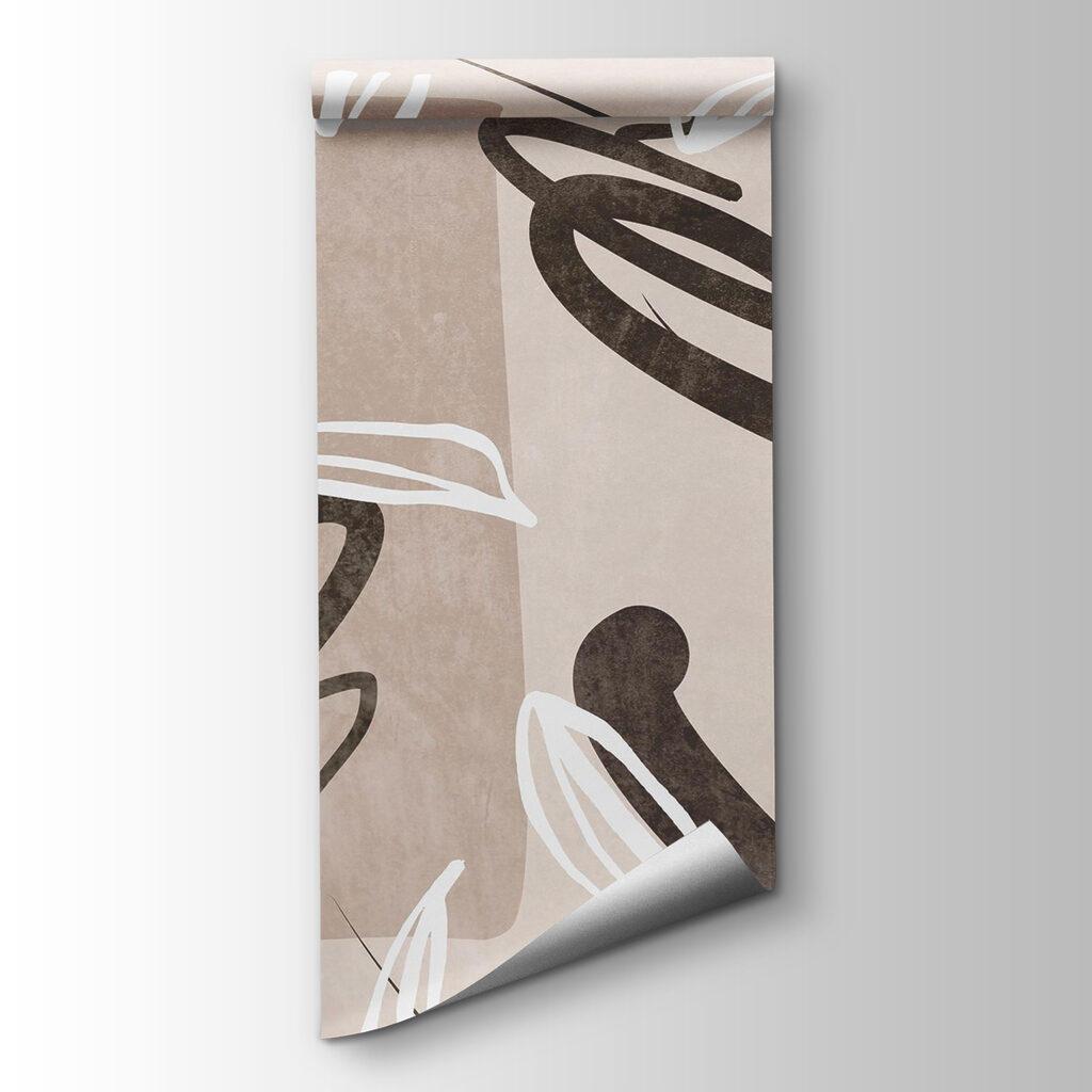 Leaves in abstract lines — product view