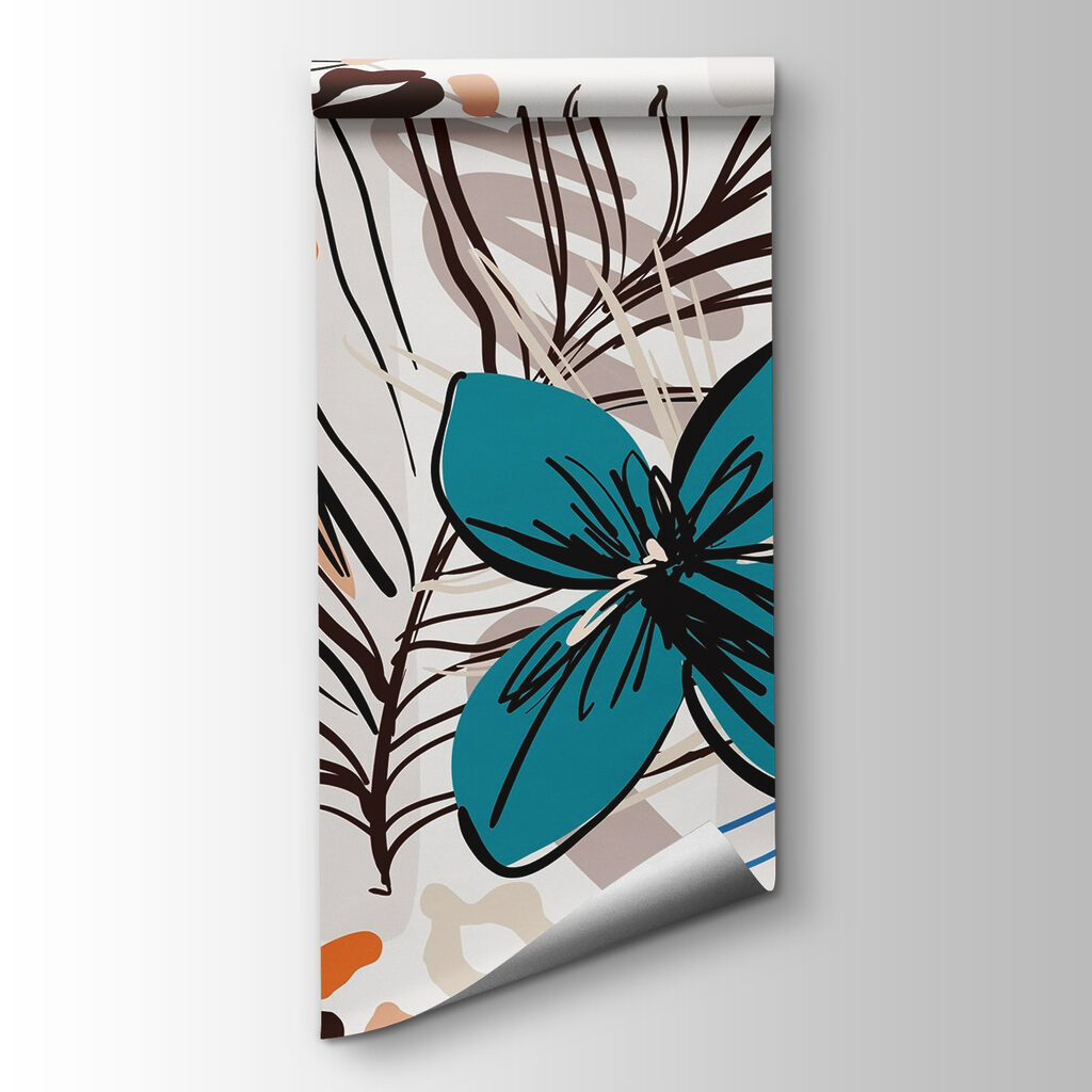 Floral Sketch Collage — product view