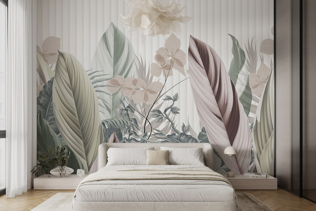 Jungle garden on stripes — interior 3