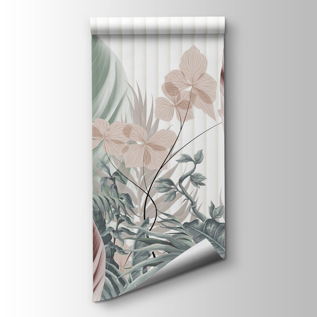 Jungle garden on stripes — product view