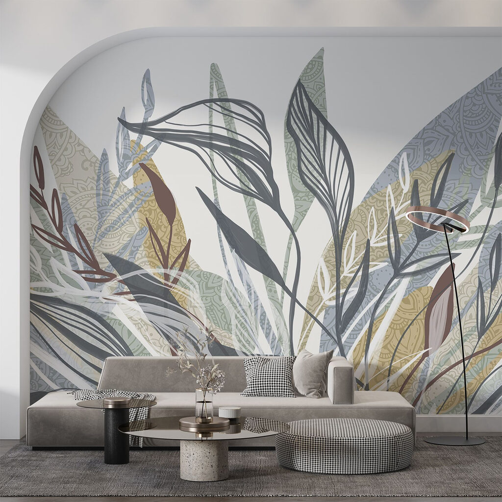 Colourful leaves with texture — interior 5