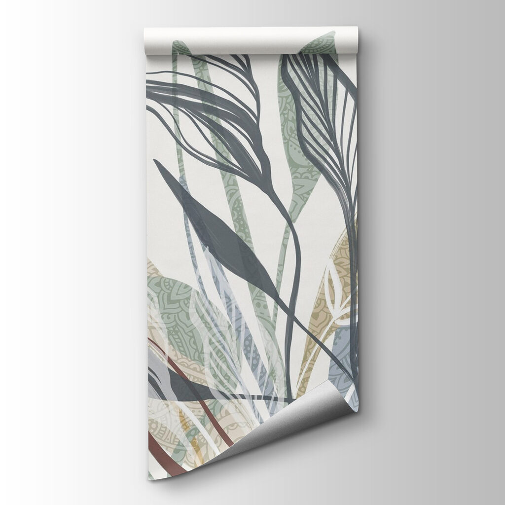 Colourful leaves with texture — product view
