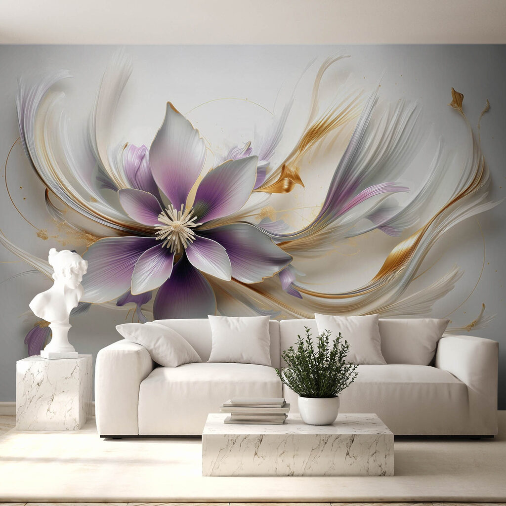 Flower in Flowing Ribbons — interior 3