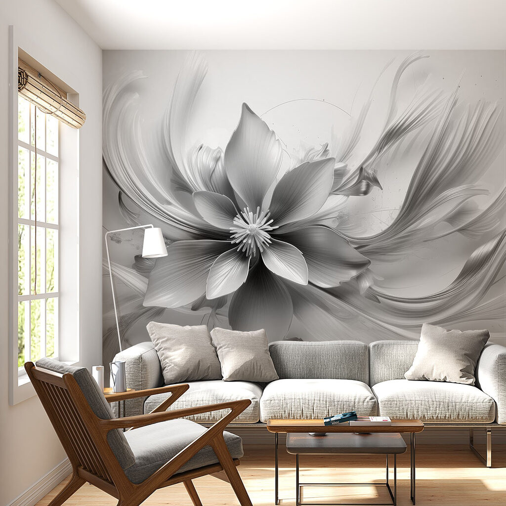 Flower in Flowing Ribbons — interior 1